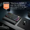 Mechanical Gaming Keyboard GLORIOUS GMMK 3 PRO HE 75% Wired USB, QWERTY, RGB, Black
