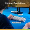 Mechanical Gaming Keyboard GLORIOUS GMMK 3 PRO HE 75% Wired USB, QWERTY, RGB, Black