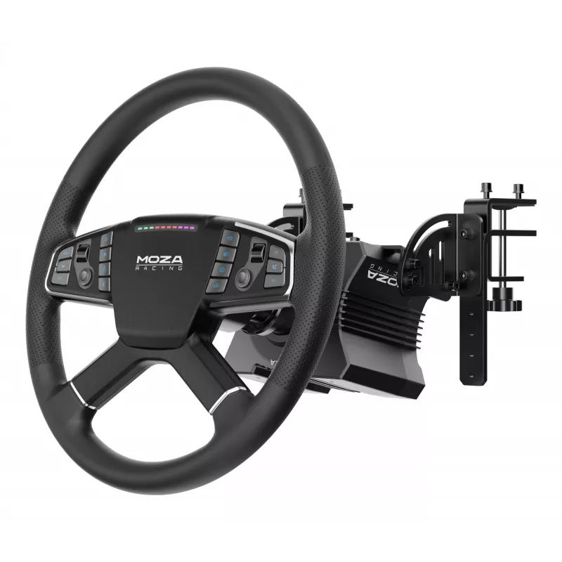 Moza Racing MOZA Trucking Bundle, Racing wheel, Black, American Truck Simulator Euro Truck Simulator 2, CE, 470 mm, 310 mm