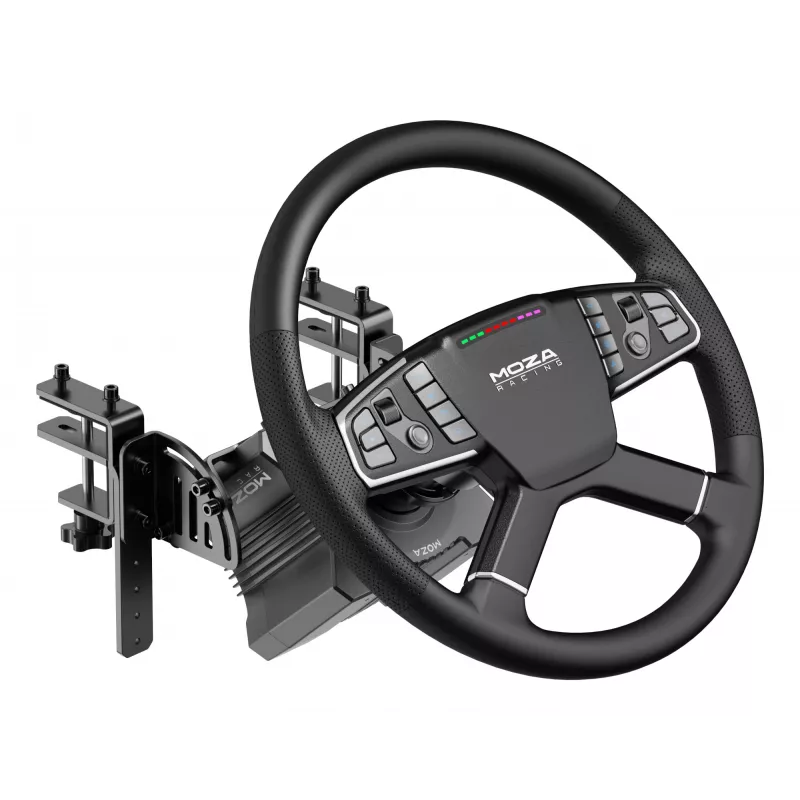 Moza Racing MOZA Trucking Bundle, Racing wheel, Black, American Truck Simulator Euro Truck Simulator 2, CE, 470 mm, 310 mm