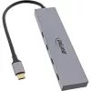 InLine USB 3.2 Gen.2 Hub (10Gb/s), 4 port USB-C, OTG, aluminium housing