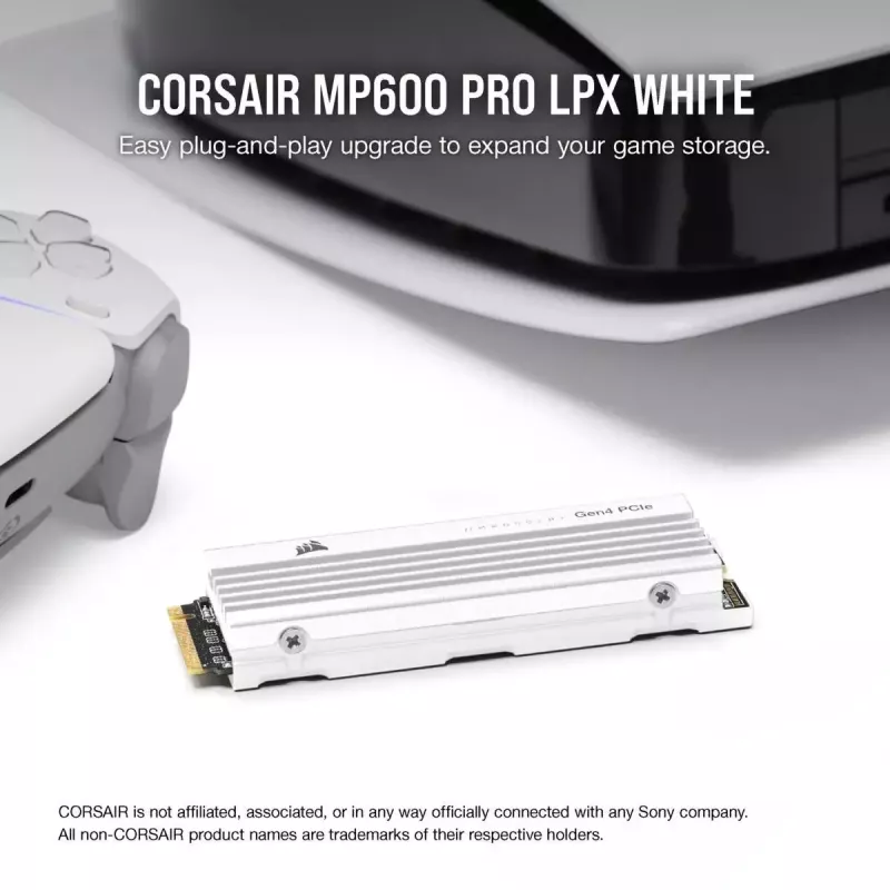 SSD disk Corsair 2 TB M.2 PCI Express 4.0 MP600 PRO LPX