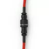 Coiled USB Cable GLORIOUS for GMMK Crimson Red — detachable keyboard cable, coiled design