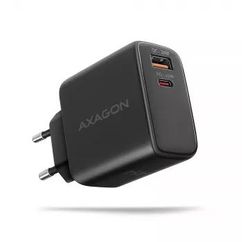 Charger Axagon ACU-PQ45 QC 3.0 4.0 AFC FCP PPS PD 45W Black