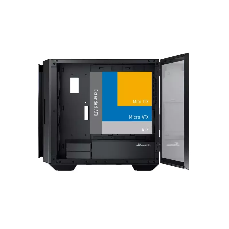 PC Case Seasonic SYNCRO Q704 Midi Tower Black