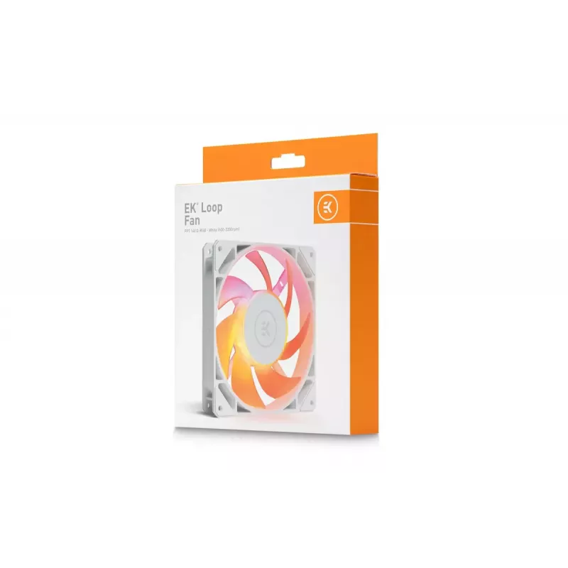 Fan module EKWB — white 12 V fan module for PC cooling