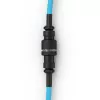 Coiled USB Cable GLORIOUS GMMK Electric Blue — Detachable Keyboard Cable, Right-Angle Connectors