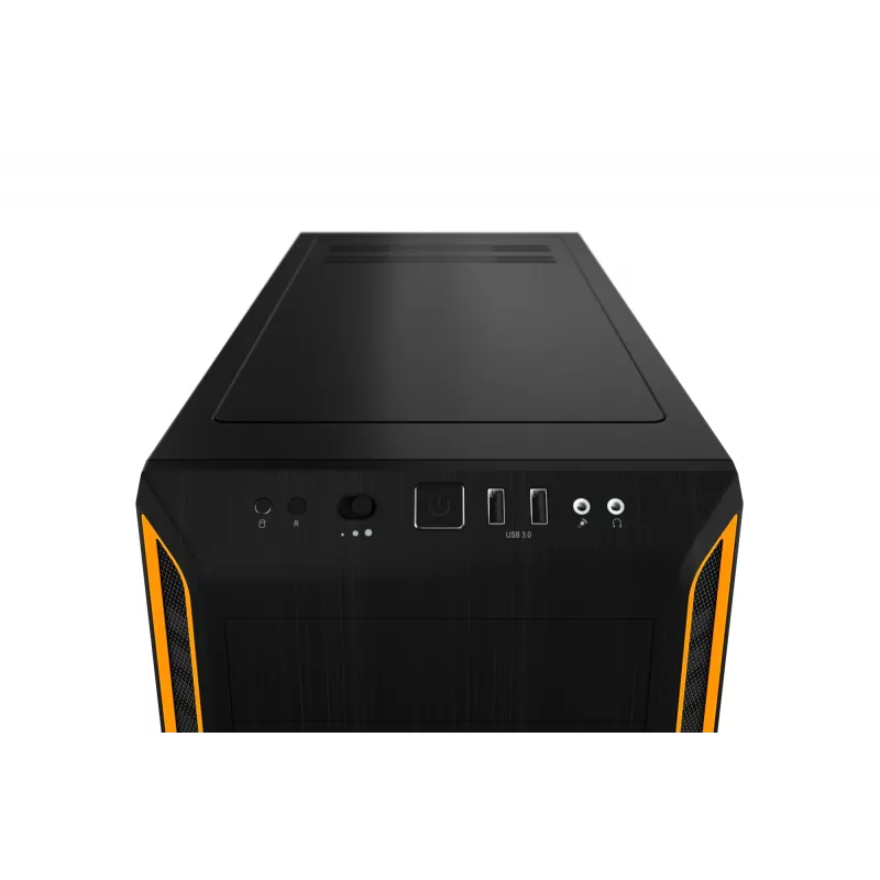 be quiet Pure Base 600 Window Midi Tower Black, Orange