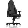 Padded seat chair noblechairs ICON Black height 128-138 cm
