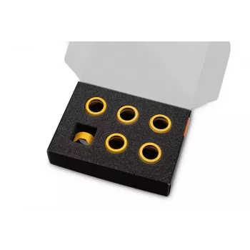 Compression Ring EK Water Blocks Aluminium Gold 6 pcs