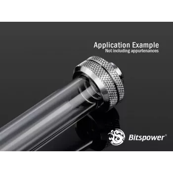 Computer cooling system part BitsPower BP-NCPLT16-L500 — transparent coolant tube sleeve, compatible with Bitspower EML16