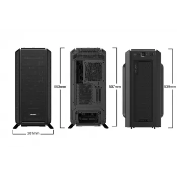 be quiet Silent Base 802 Black Midi Tower