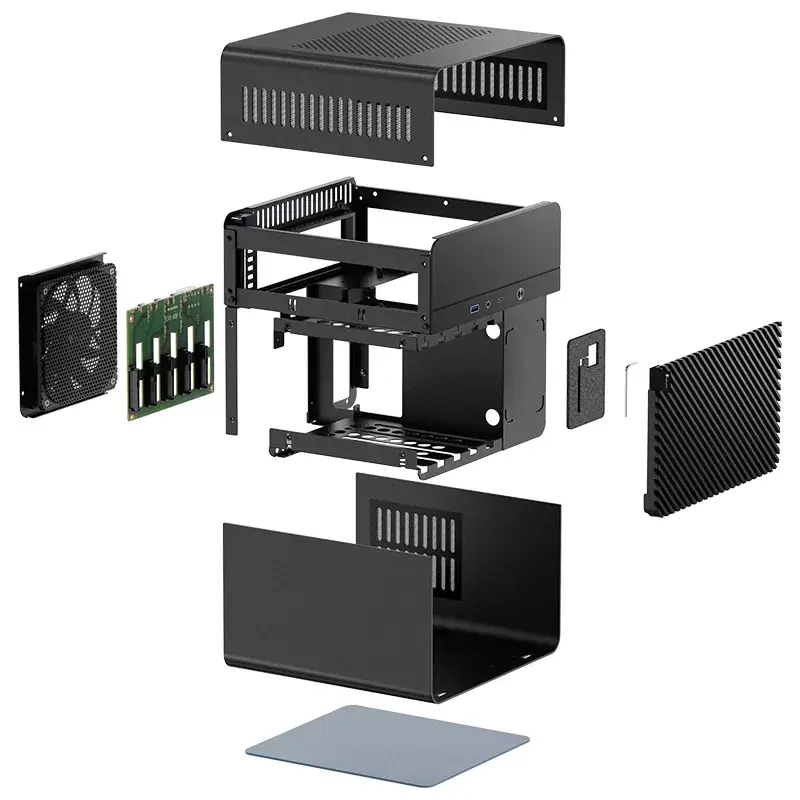 PC Case Jonsbo N2 Cube Black