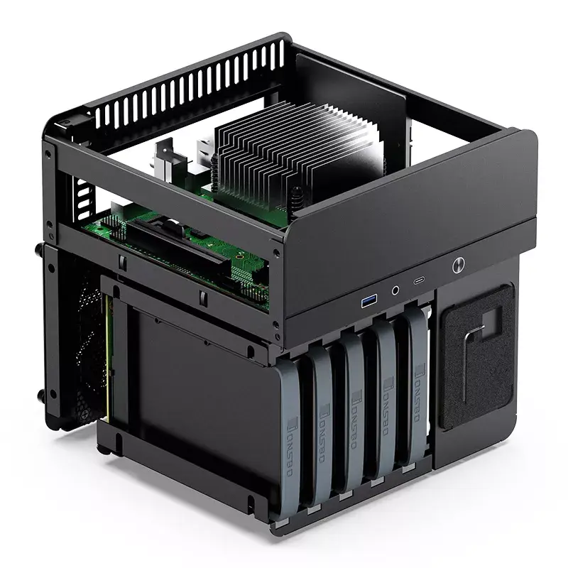 PC Case Jonsbo N2 Cube Black