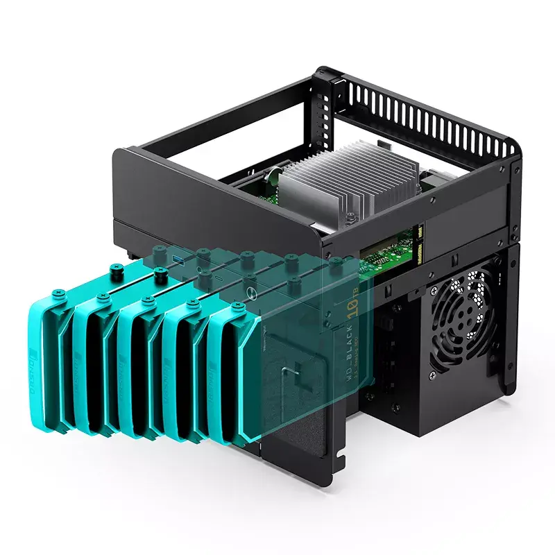 PC Case Jonsbo N2 Cube Black