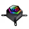 All-in-one liquid cooler Silverstone PF240-ARGB 12 cm Black