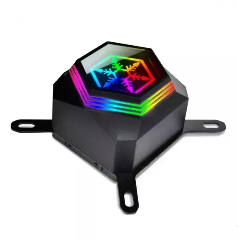 All-in-one liquid cooler Silverstone PF240-ARGB 12 cm Black