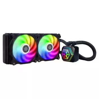 All-in-one liquid cooler Silverstone PF240-ARGB 12 cm Black