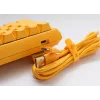 Ducky One 3 Yellow Mini Keyboard Gaming USB German Mechanical RGB