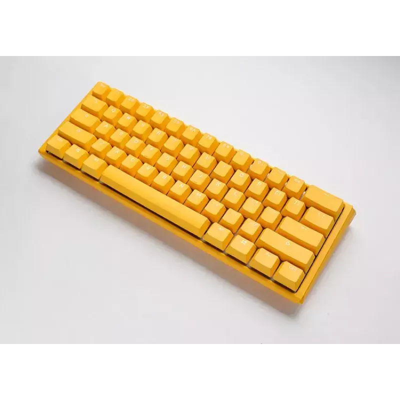 Ducky One 3 Yellow Mini Keyboard Gaming USB German Mechanical RGB