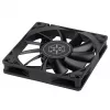 Fan Silverstone Air Slimmer 90 9.2 cm Black 500-2500 RPM Hydraulic