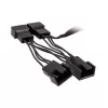 Cable extension Kolink PGW-AC-KOL-113 — 4-pin fan connector, 350 mm, black