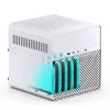Jonsbo N2 Mini-ITX NAS Case, Cube, Aluminium/Steel, White