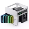 Jonsbo N2 Mini-ITX NAS Case, Cube, Aluminium/Steel, White