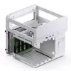 Jonsbo N2 Mini-ITX NAS Case, Cube, Aluminium/Steel, White