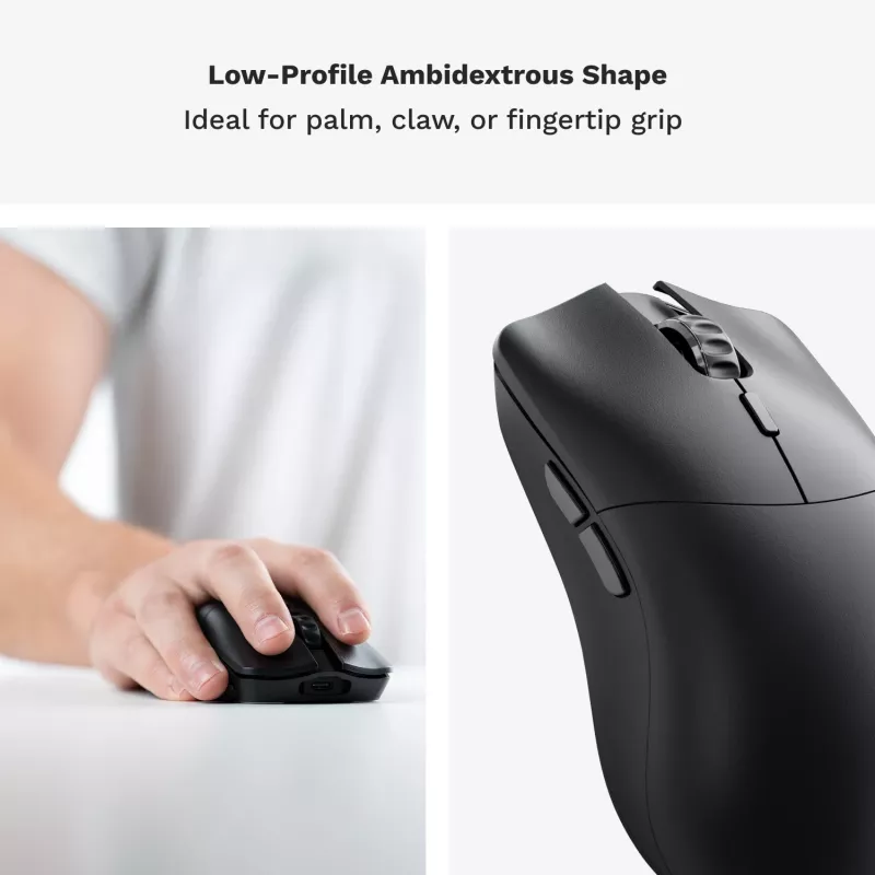 Glorious Gaming Glorious Model O 2 PRO Wireless - 1K Polling - Black