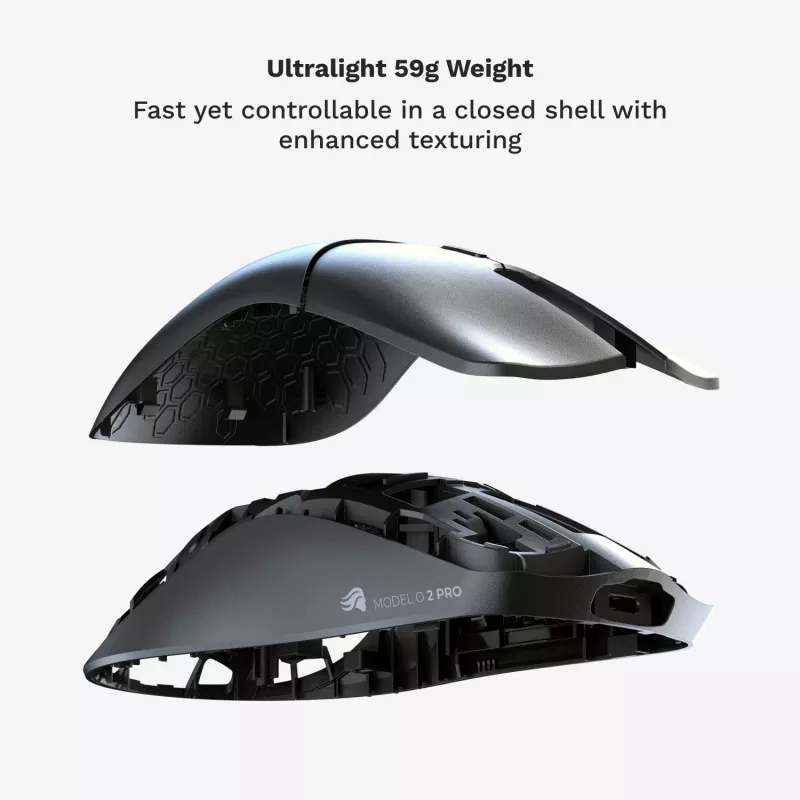 Glorious Gaming Glorious Model O 2 PRO Wireless - 1K Polling - Black
