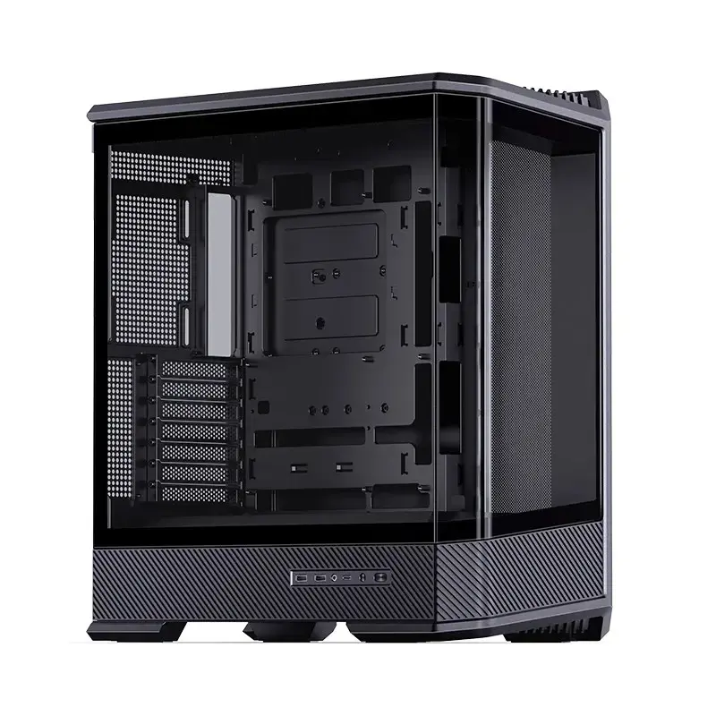 Computer Case Jonsbo D400 Midi Tower ATX Tempered Glass - Black