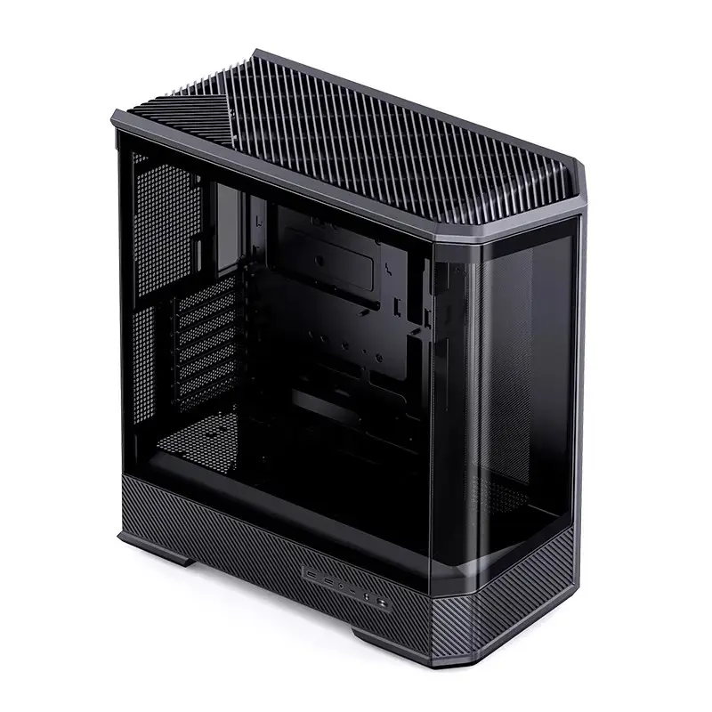 Computer Case Jonsbo D400 Midi Tower ATX Tempered Glass - Black