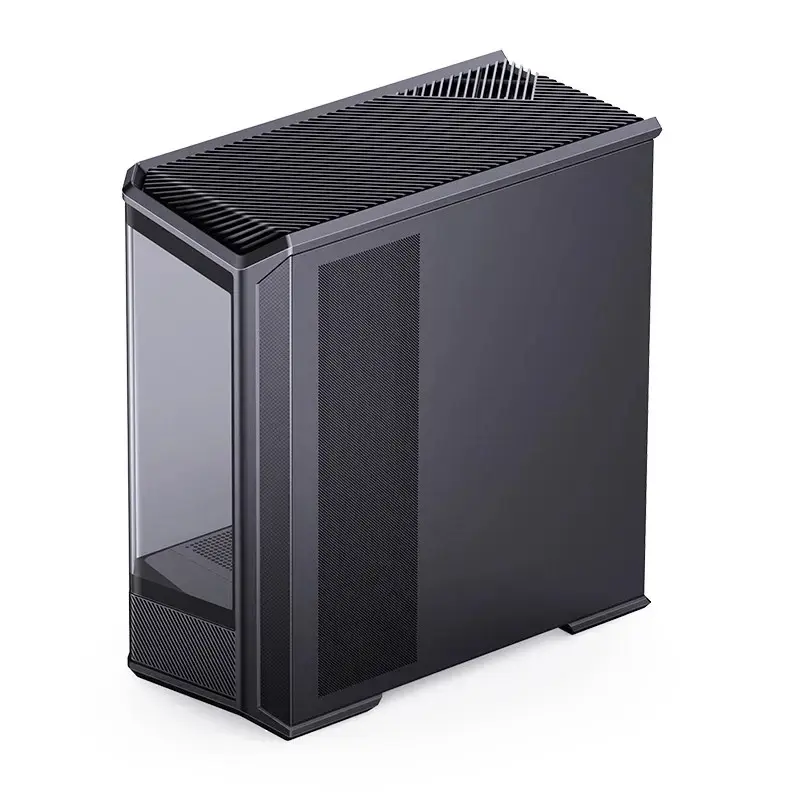 Computer Case Jonsbo D400 Midi Tower ATX Tempered Glass - Black