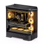 Computer Case Jonsbo D400 Midi Tower ATX Tempered Glass - Black