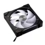 Case fan PHANTEKS PH-F140D30 140 mm, 2-speed, 250–1800 RPM, 71.76 CFM, dual ball bearing, 12 V, black (3 pcs)