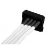 Cable Silverstone SST-PP07-BTSW 0.3m Molex 4p to 4xSATA