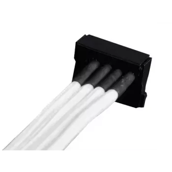 Cable Silverstone SST-PP07-BTSW 0.3m Molex 4p to 4xSATA
