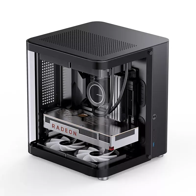 PC Case Jonsbo TK-1 2.0 Mini Tower Black