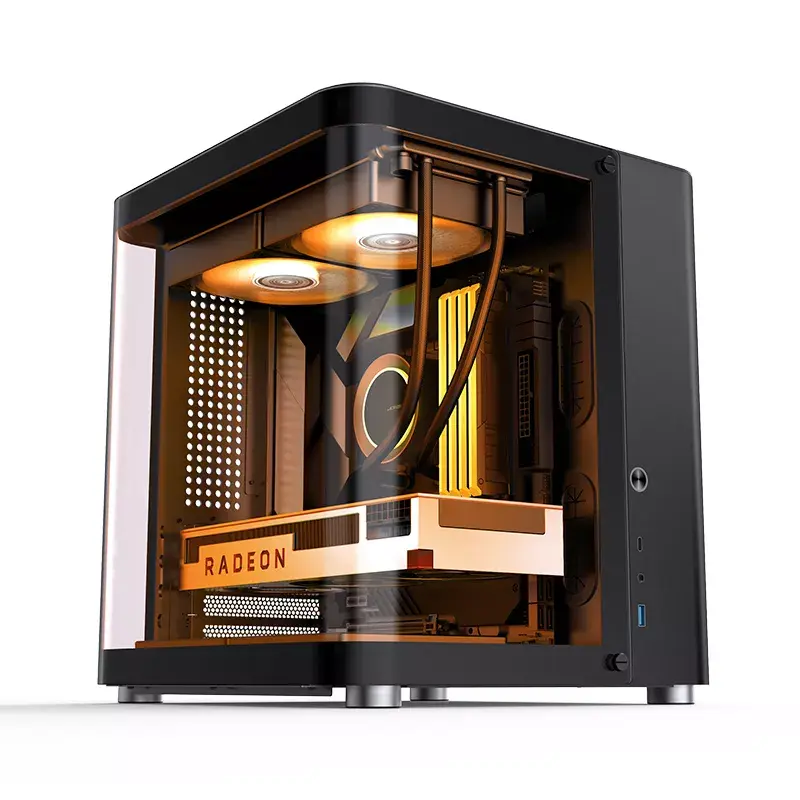 PC Case Jonsbo TK-1 2.0 Mini Tower Black