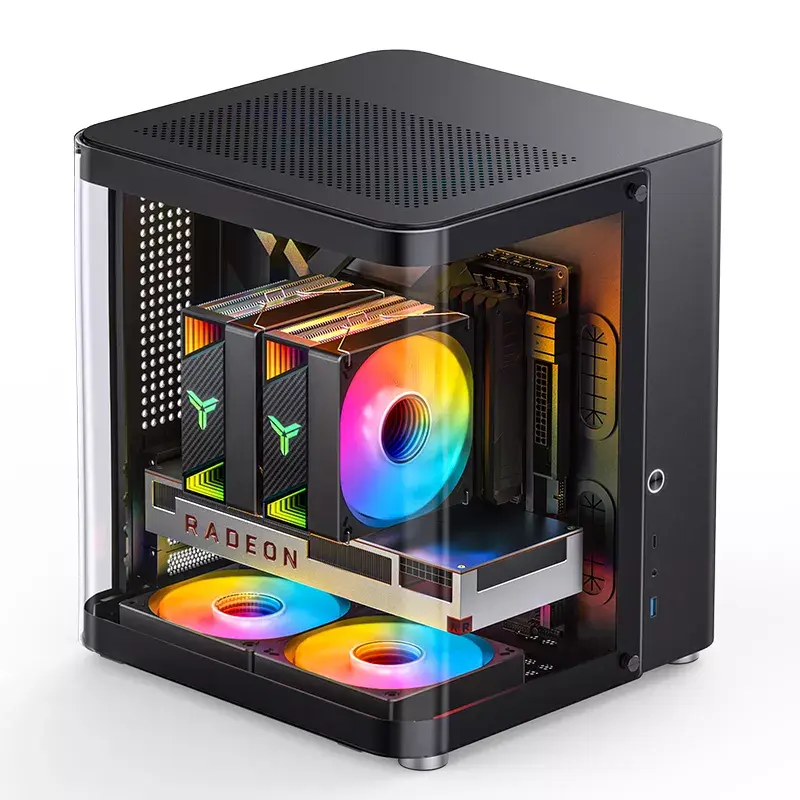 PC Case Jonsbo TK-1 2.0 Mini Tower Black