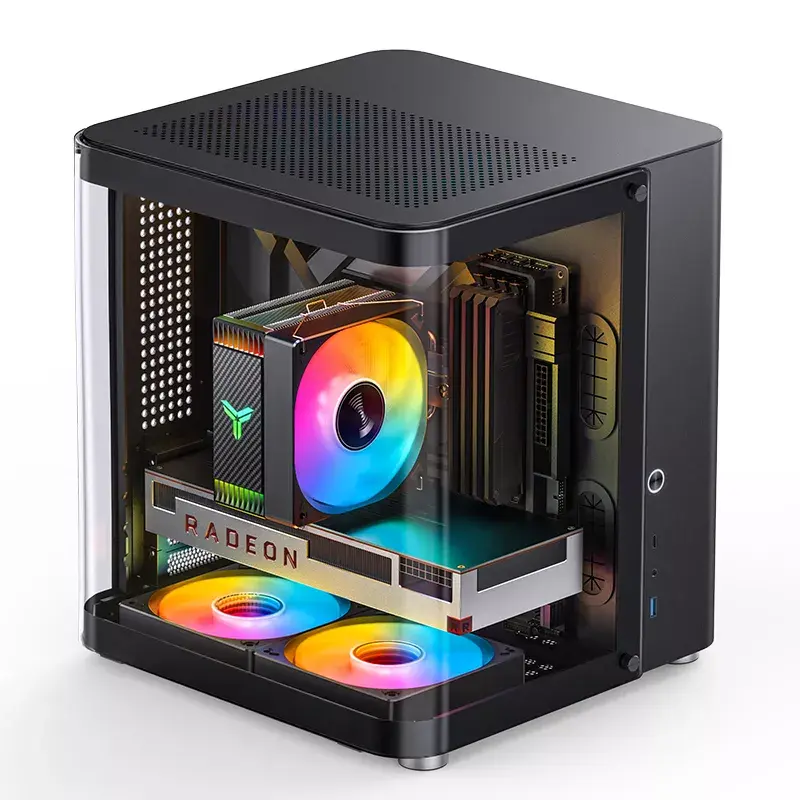 PC Case Jonsbo TK-1 2.0 Mini Tower Black