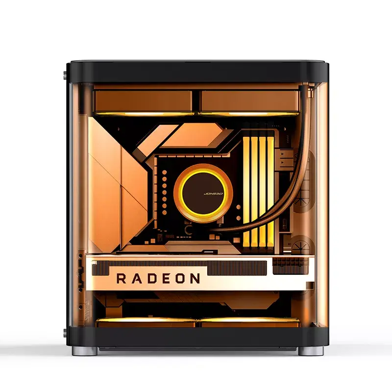 PC Case Jonsbo TK-1 2.0 Mini Tower Black