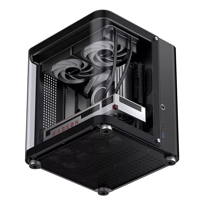 PC Case Jonsbo TK-1 2.0 Mini Tower Black