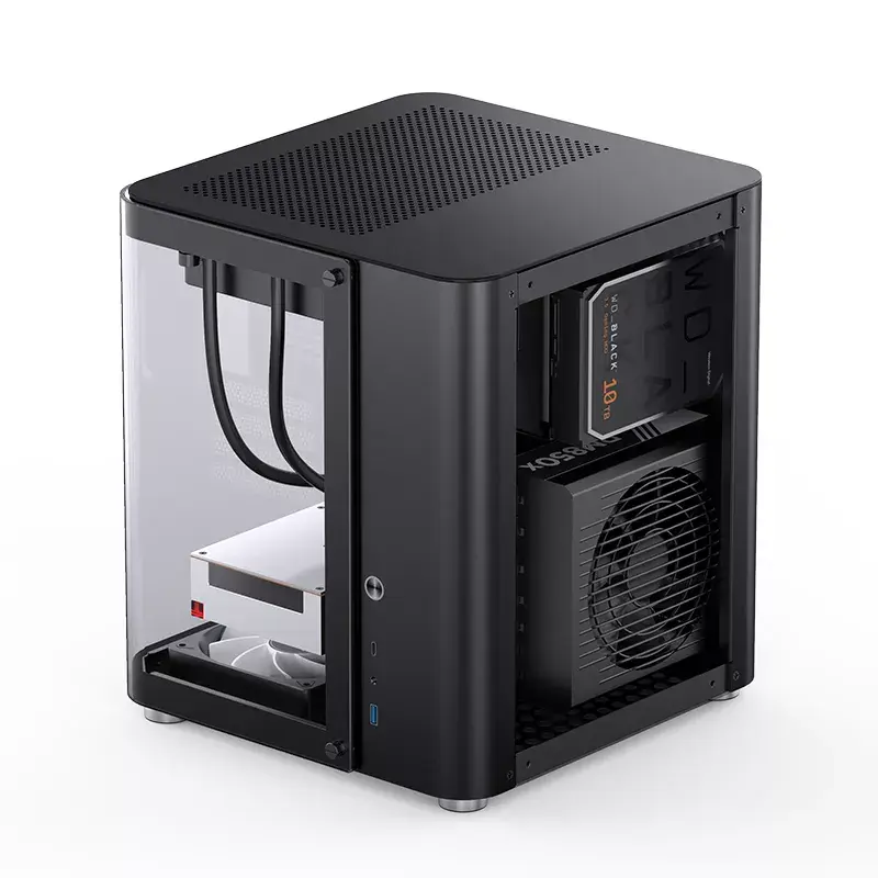 PC Case Jonsbo TK-1 2.0 Mini Tower Black