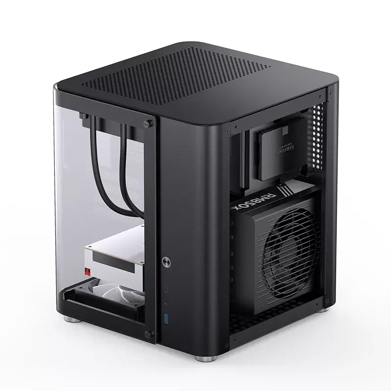 PC Case Jonsbo TK-1 2.0 Mini Tower Black