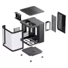 PC Case Jonsbo TK-1 2.0 Mini Tower Black