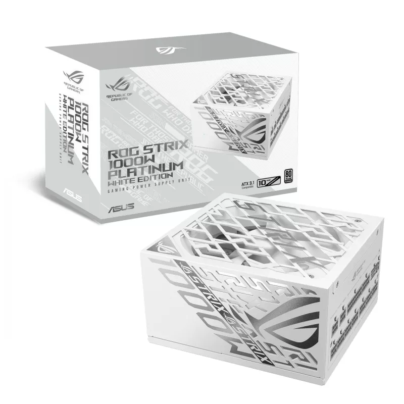 ASUS ROG -STRIX-1000P-GAMING-WHITE power supply unit 1000 W 20+4 pin ATX ATX