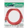 InLine Patch Cable S/FTP PiMF Cat.6A halogen free 500MHz red 3m