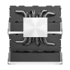 Air cooler Montech Metal DT24 Premium 12 cm 800-1950 RPM Black